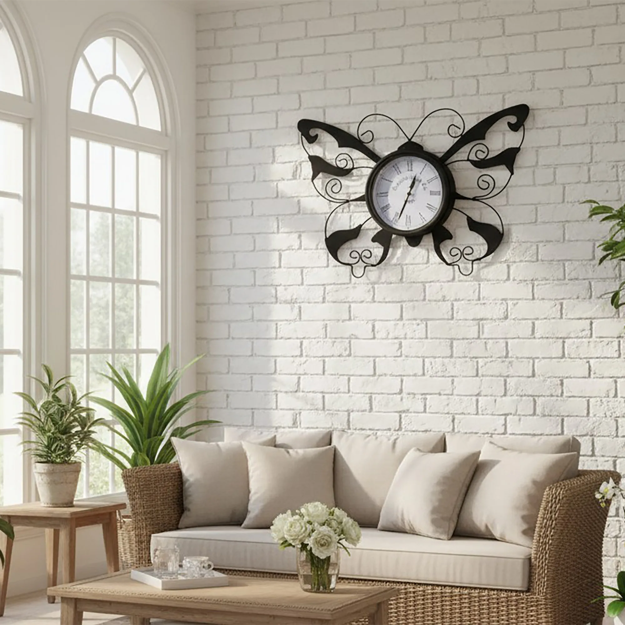 Butterfly Wall Clock