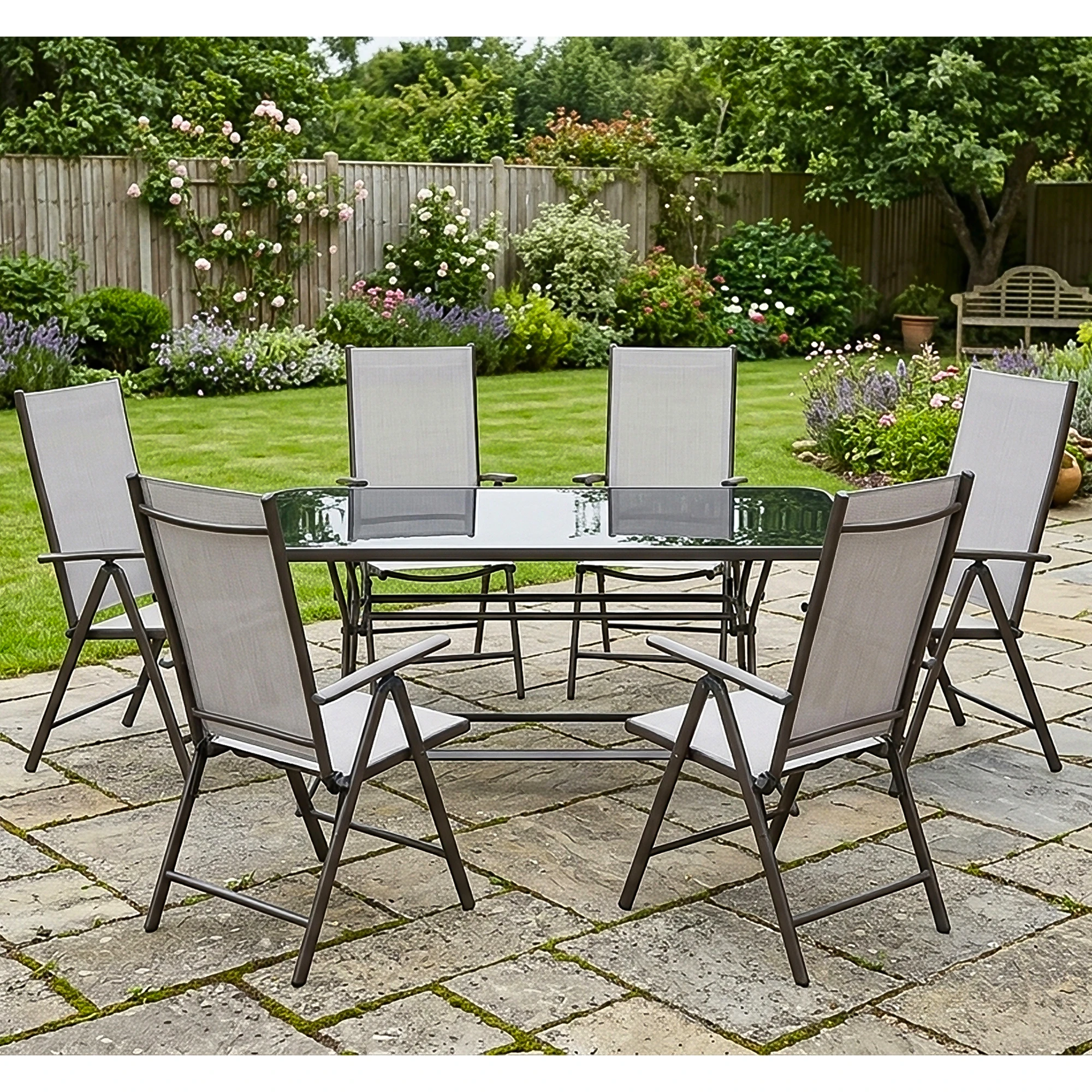 Henley 6 Seater Garden Dining Set