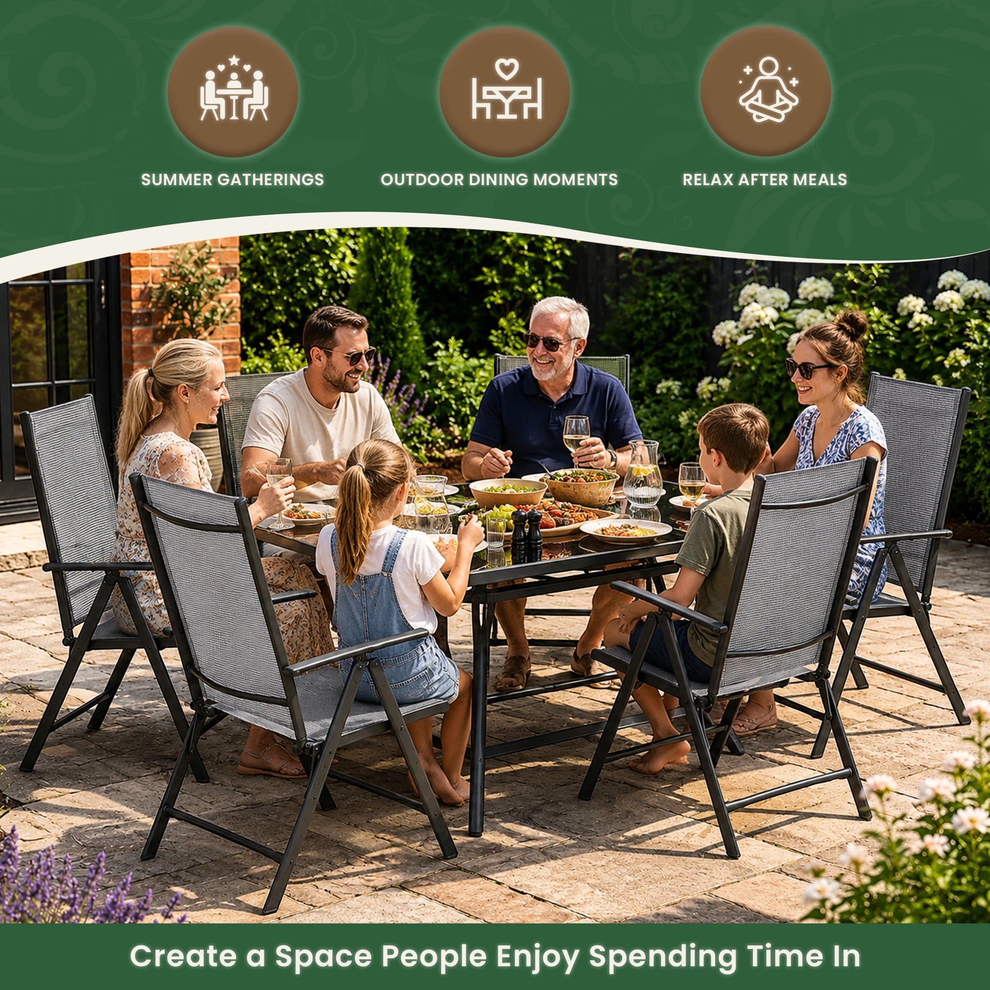 6 Seater Garden Furniture Set