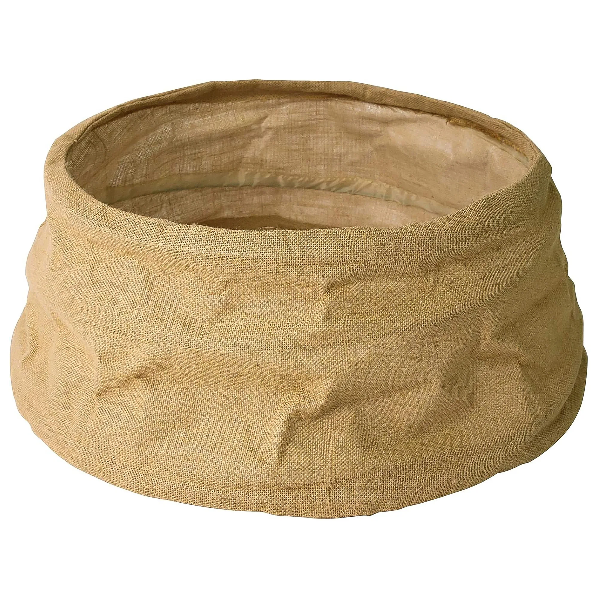 Pop-Up Natural Hessian Christmas Tree Skirt