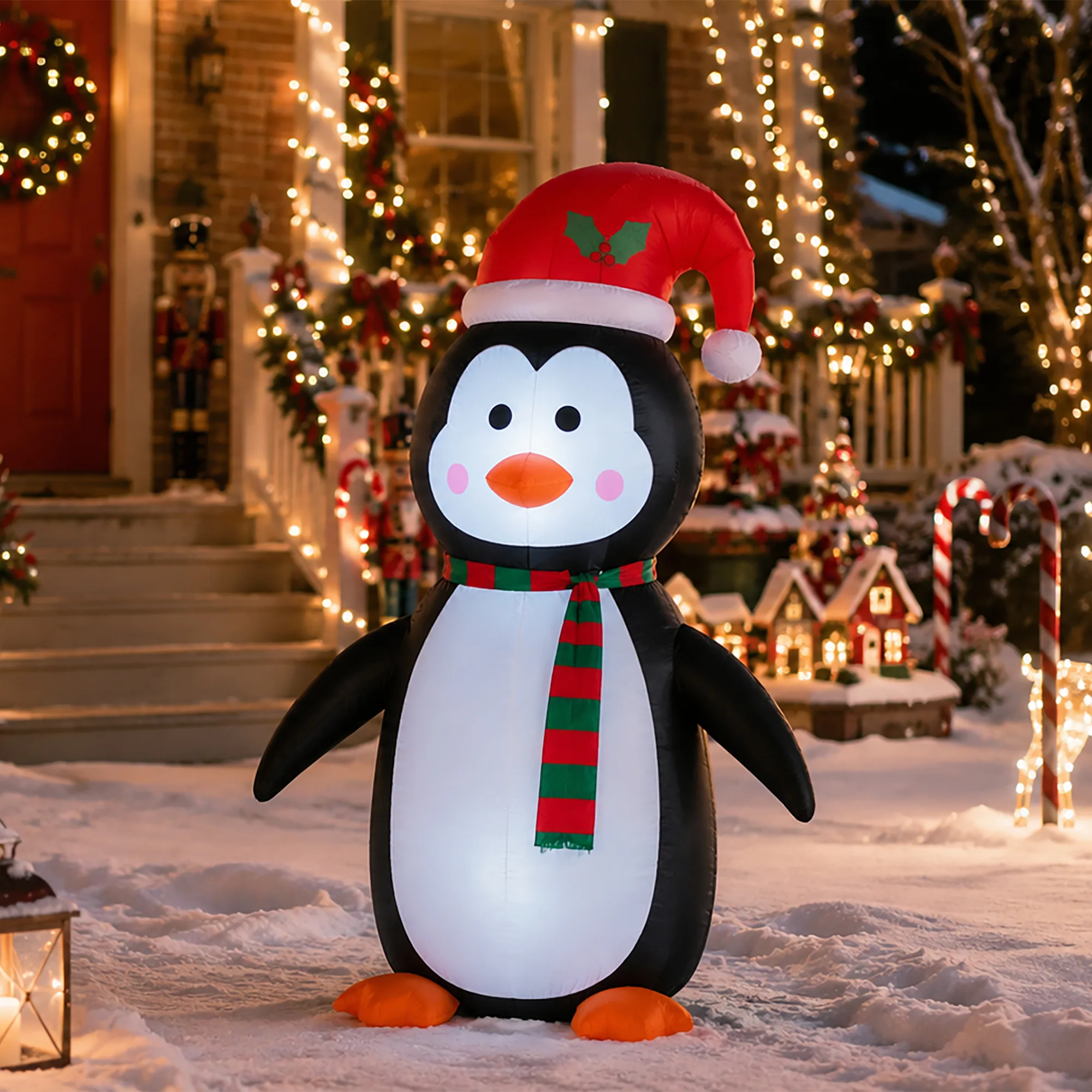 Inflatable Christmas Penguin